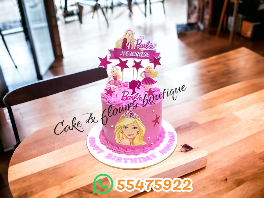 #1 Barbie cake