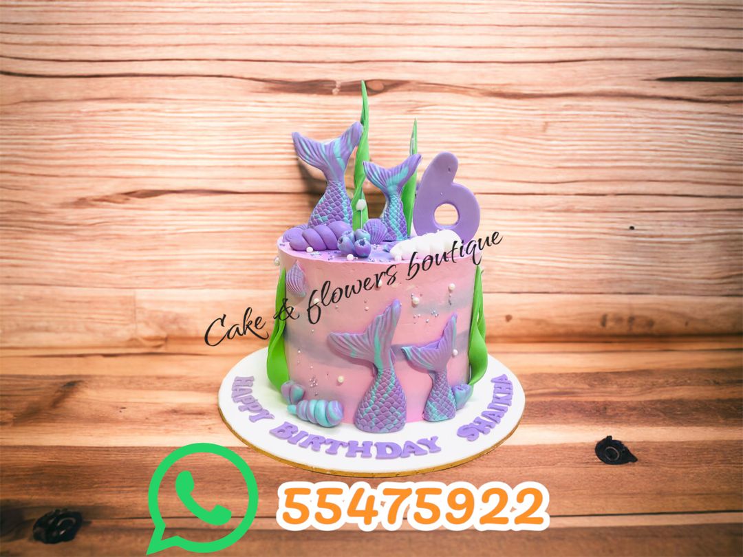 #2 mermaid cake