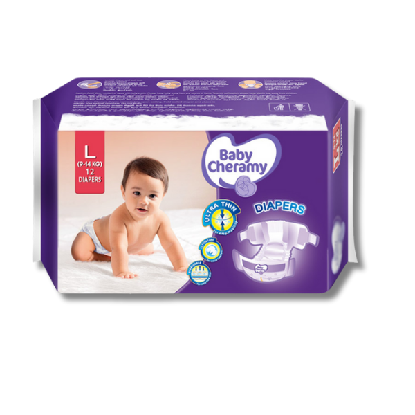 Baby Cheramy Baby Diapers –  Large 12’s