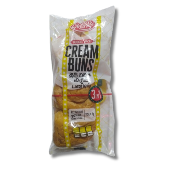 Ran Oven Family Pack Cream Bun 115g