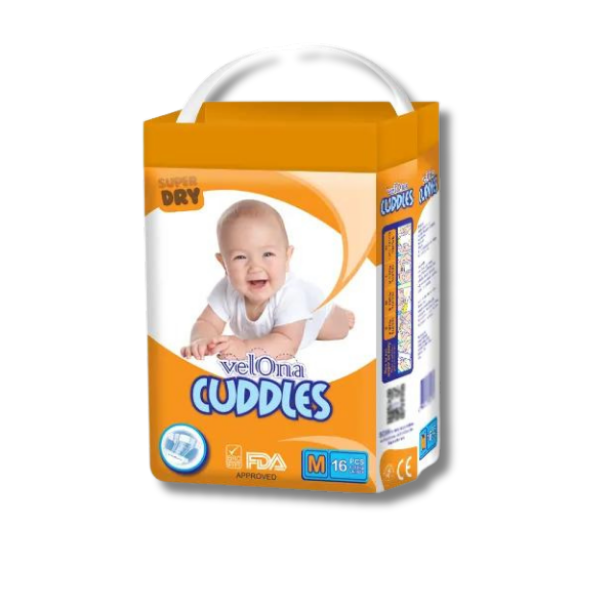 Velona Cuddles Classic Diaper 16Pcs Medium