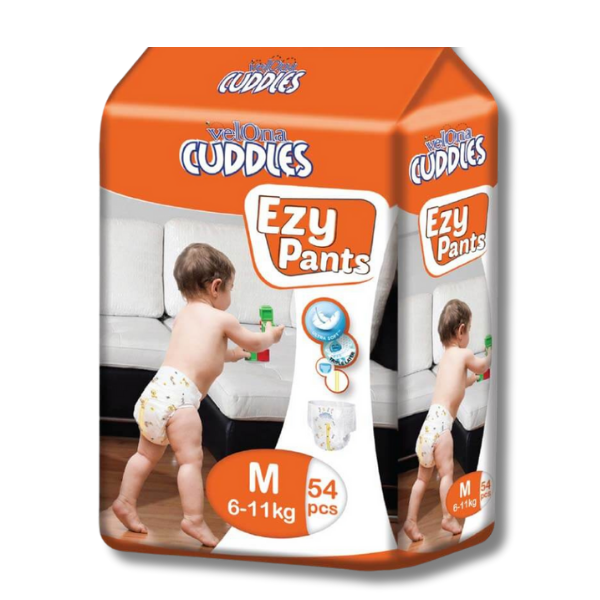 Velona Cuddles Ezy Pant 54Pcs Medium