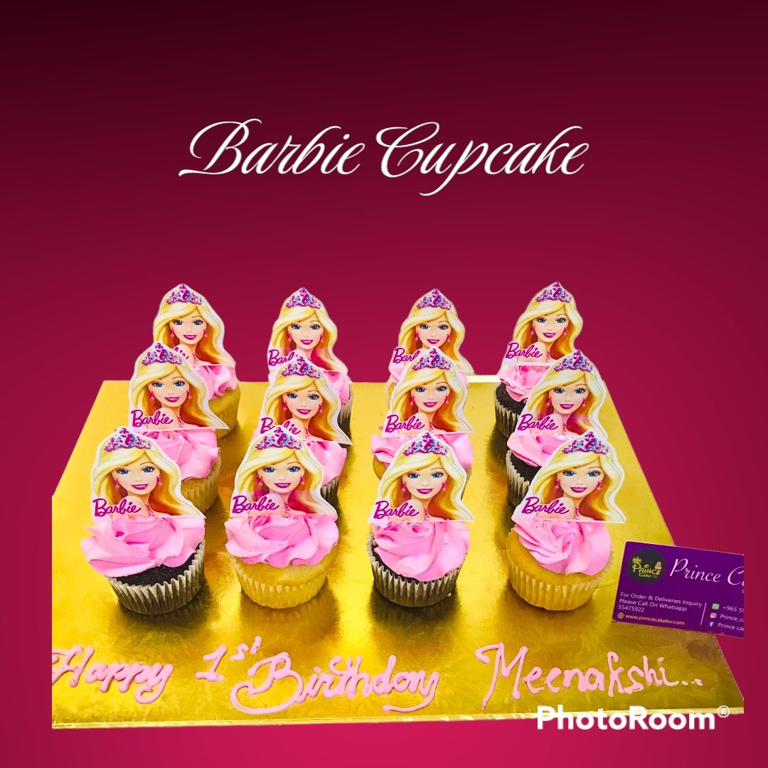 #2barbie cupcakes