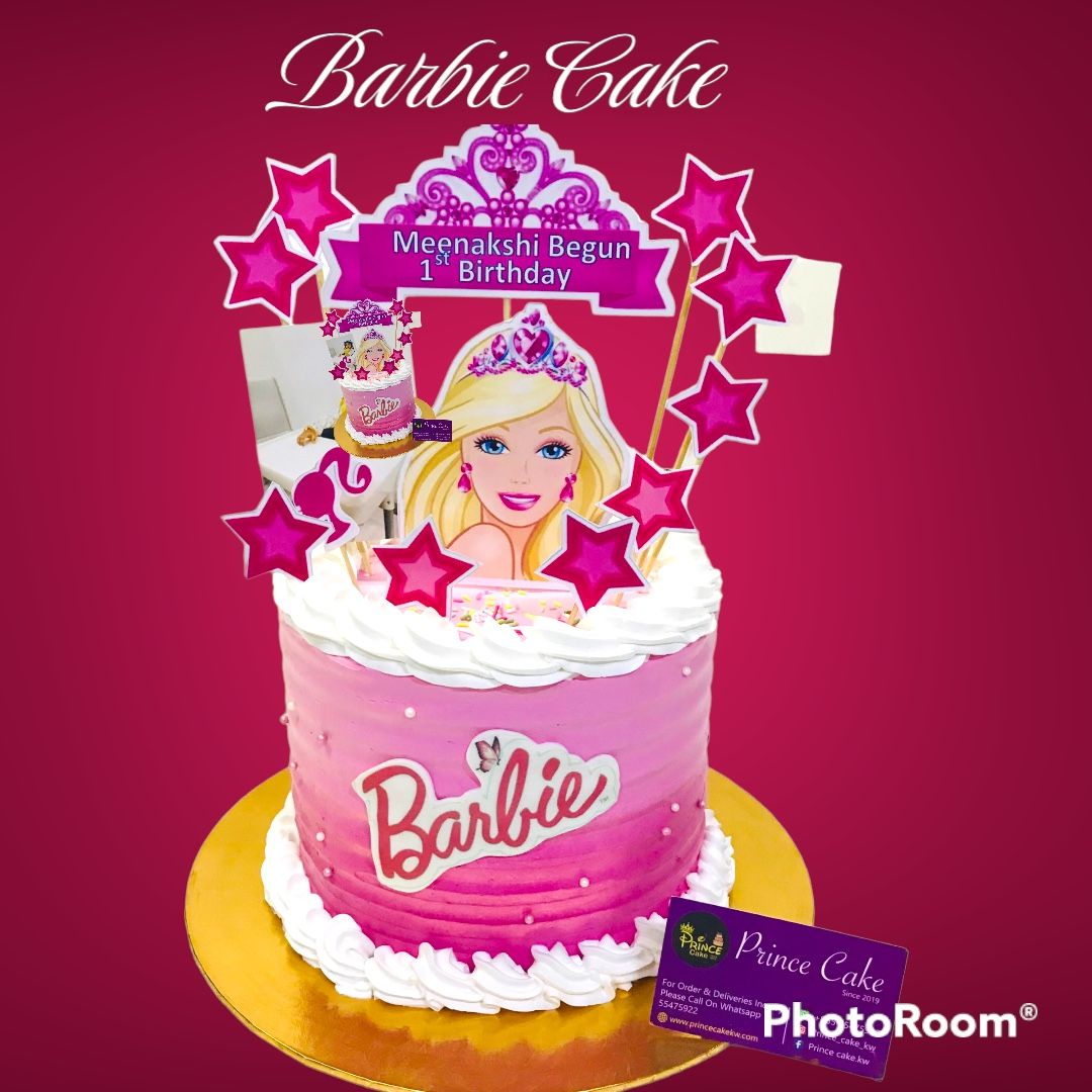 #3barbie cake