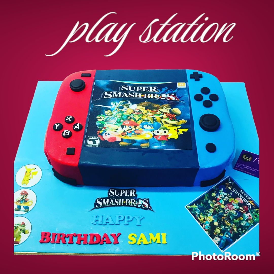 #game controller cake