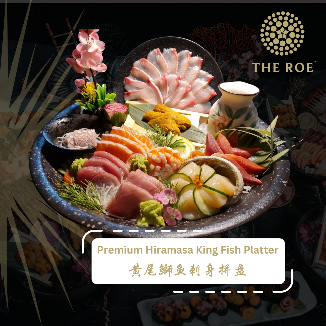 Premium Hiramasa King Fish Seafood Platter