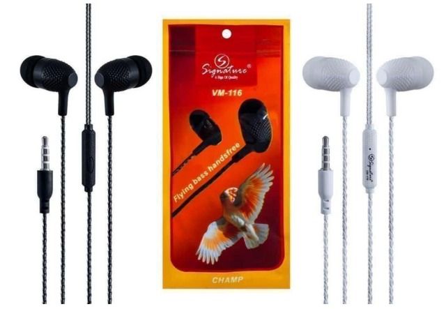 Signature VM-116 Nylon Wired Earphone