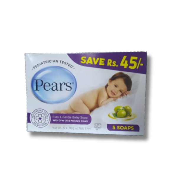 Pears Baby Soap Pure & Gentle 70g x 5