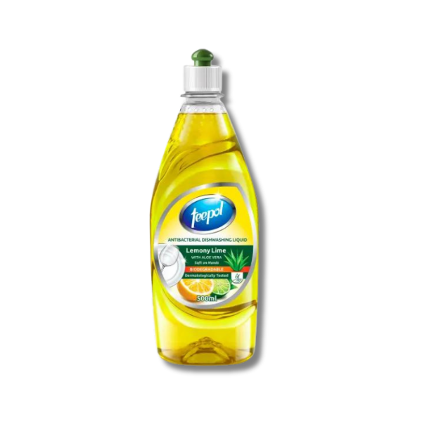 Teepol Dishwash Lemony Lime 500ml