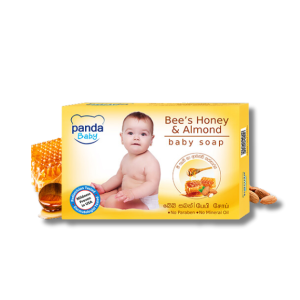 Panda Baby Soap Bee Honey & Almond 75g