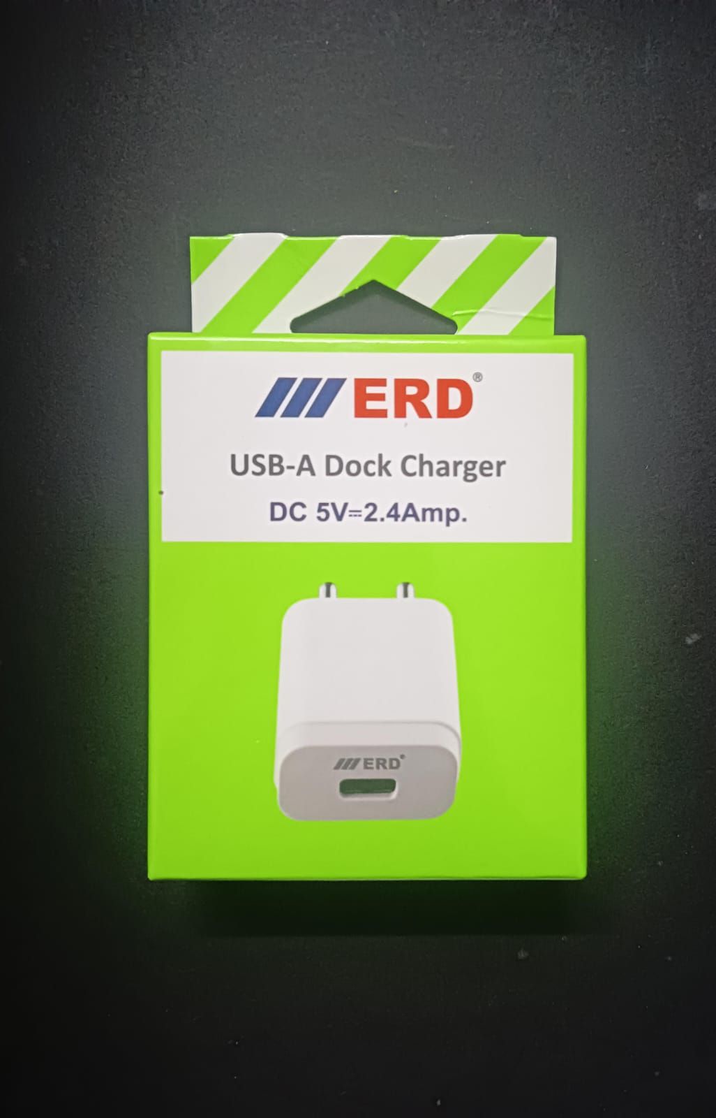 ERD TC-24 2.4Amp. Mobile Charger (USB Dock Only)