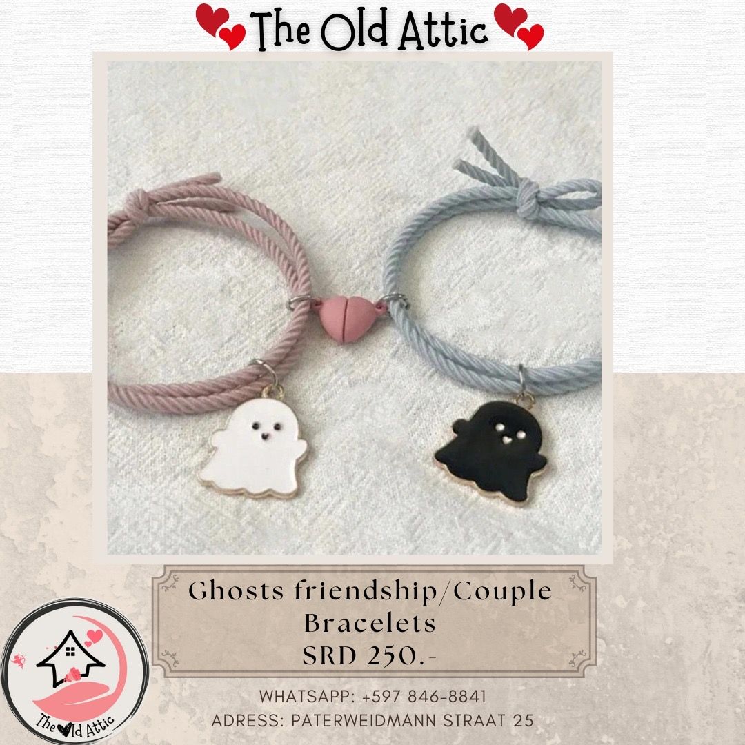 Ghost friendship bracelet 