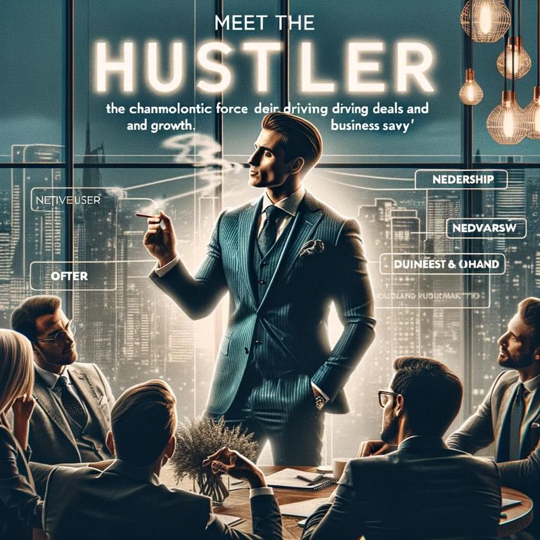 Startup Trio Hustler Hacker Hipster 