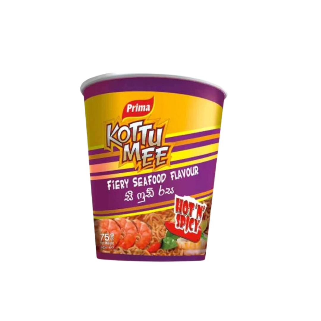 Prima Noodles Kottu Mee Cup Hot & Spicy 64g