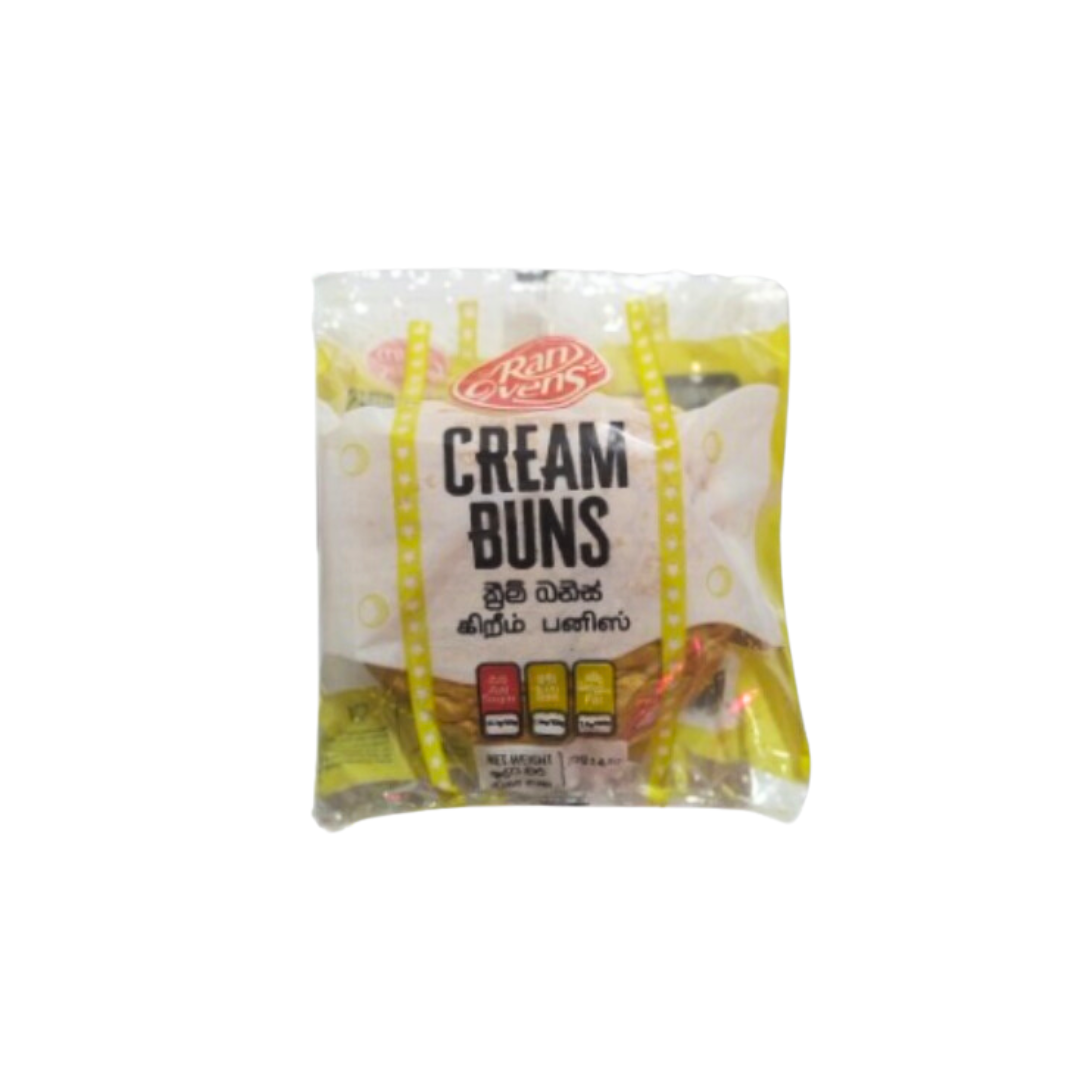 Ran Ovens Cream Buns 75g