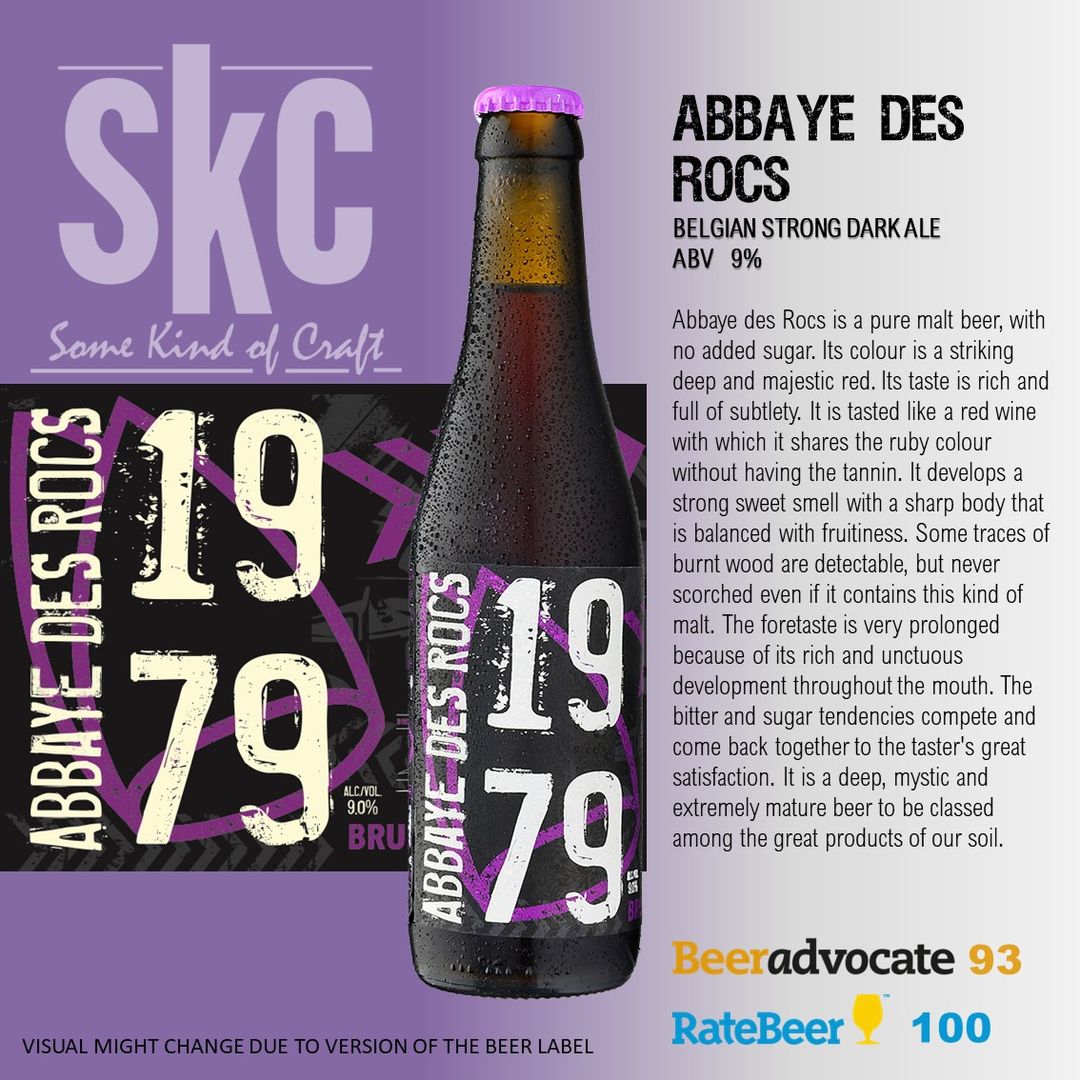Abbaye Des ROCS Brune 9% [1, 4 or 24 Btls]