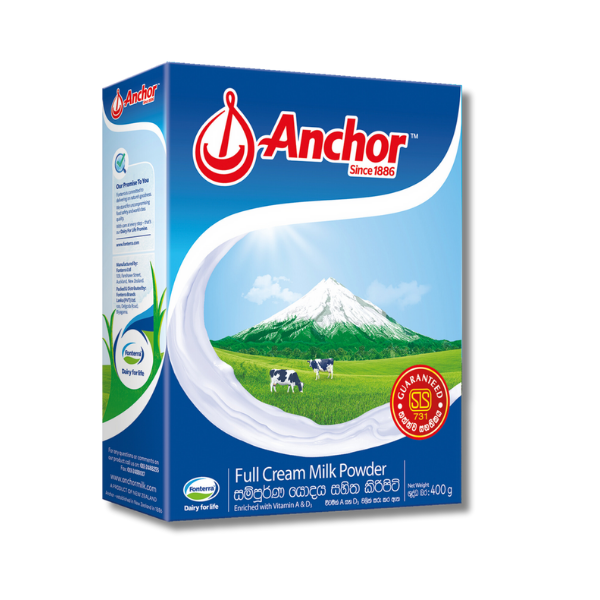 Anchor Milk Powder 400g 