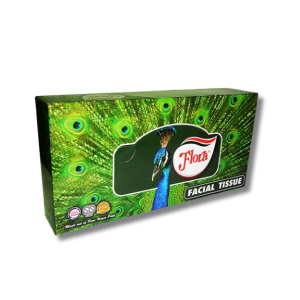 Flora Facial Tissue 100 Sheets 