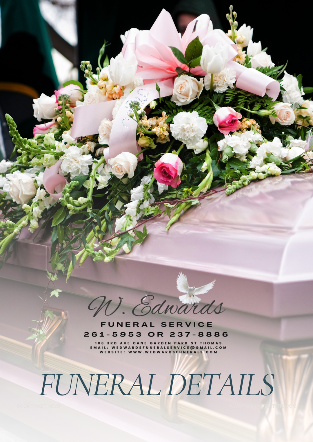 Funeral Details (Fill In All relevant Information)