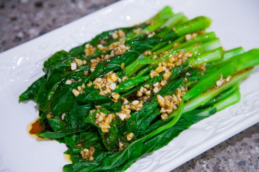 Chinese Greens in Garlic & Light soy sauce