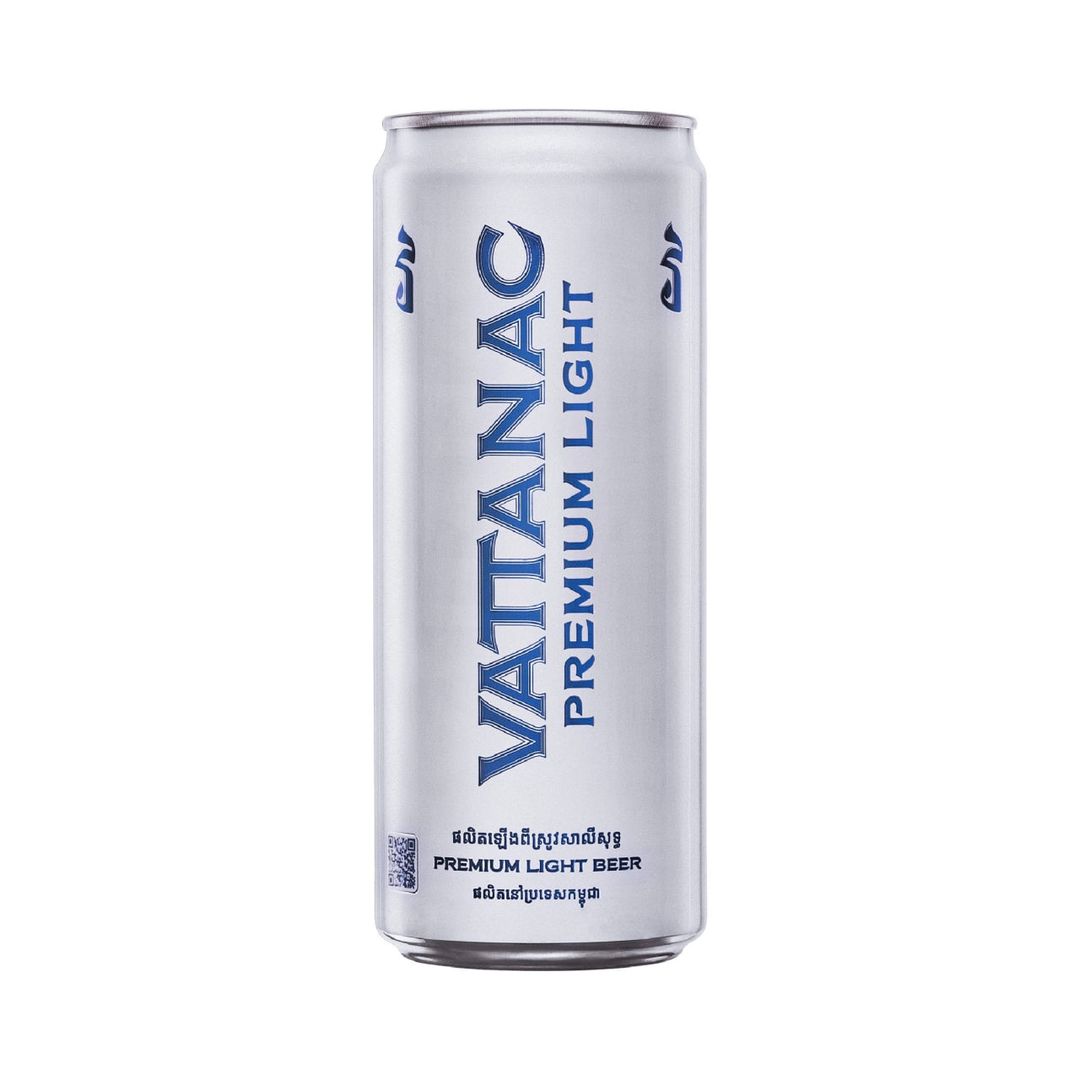 Vattanac Premium Light - STD (កំប៉ុង) 330ml 