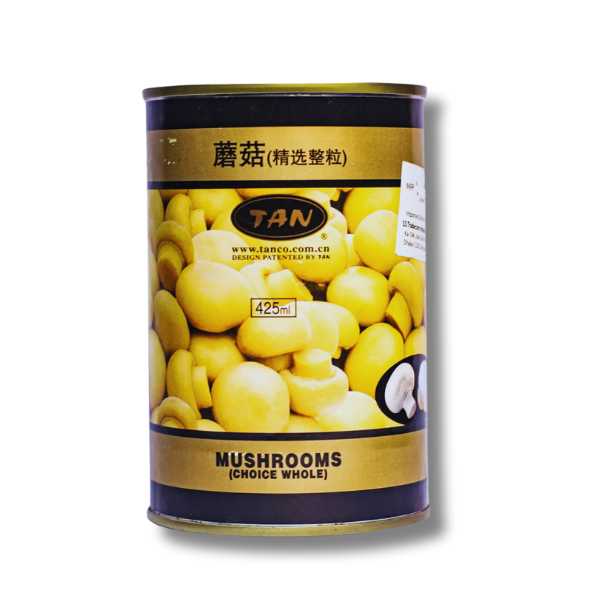 Tan Button Mushrooms 425g