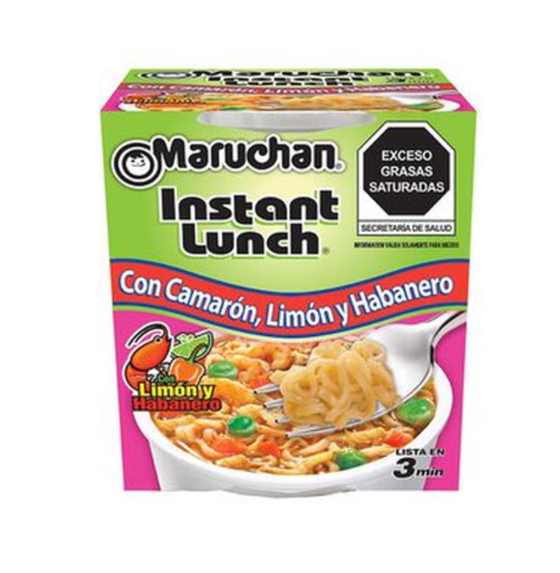 Maruchan Camarón Limón y Habanero