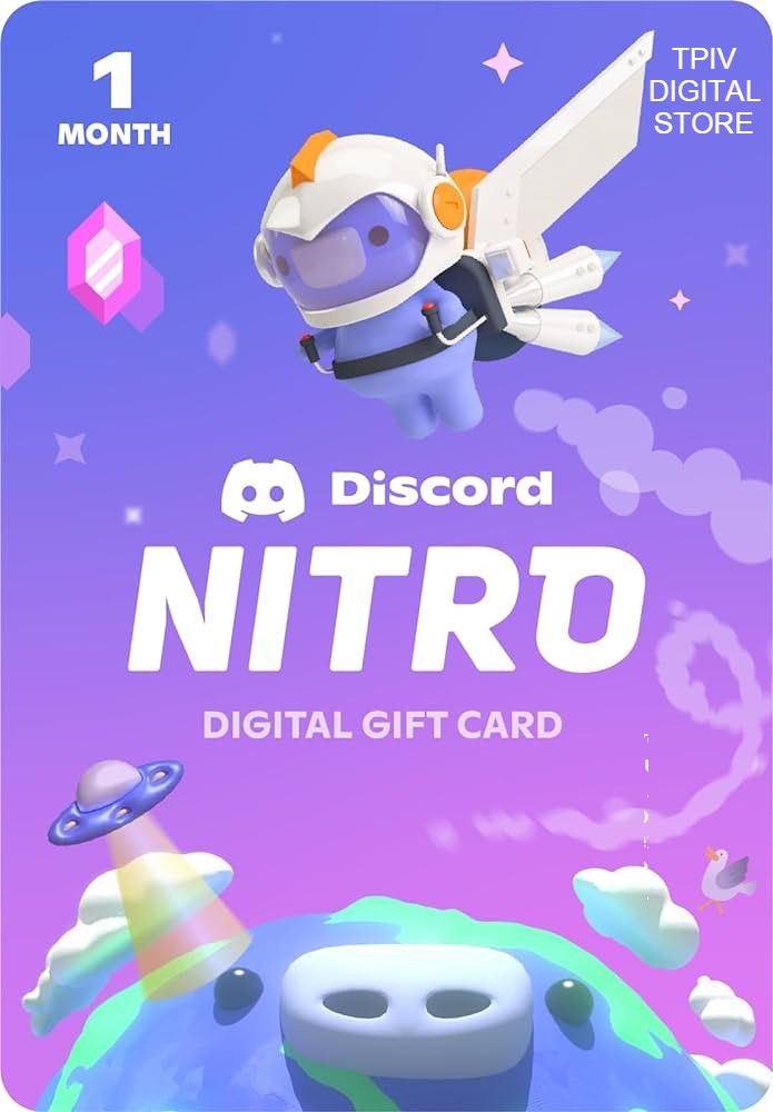 (TRIAL) 1 MONTH DISCORD NITRO PREMIUM W/ BOOST