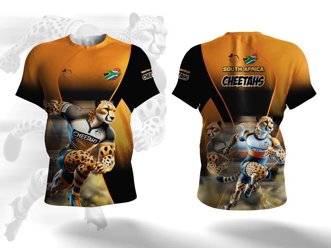 Cheetah Rugby Supporters T-Shirt 