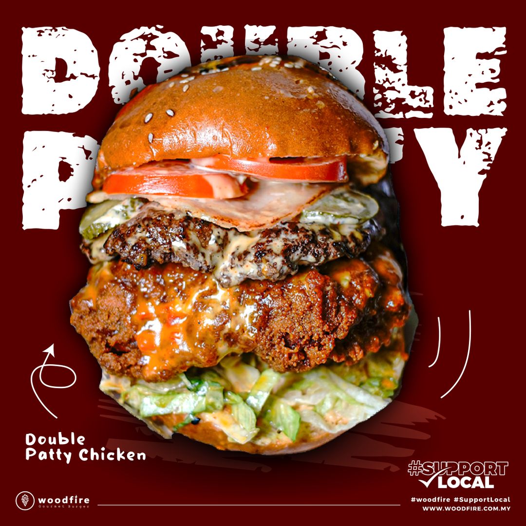 Double Patty Mix ( Beef + Chicken )