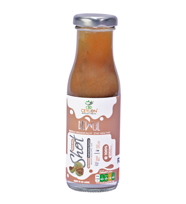 WOOD APPLE SHOT 200ML GLASS BOTTLE