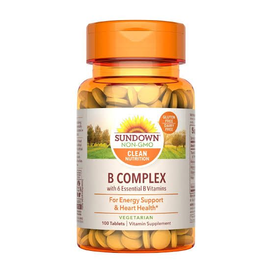 Sundown B Complex 100 Tablets 