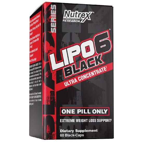 Nutrex Lipo6 Black Ultra Concentrate 60 Capsules 