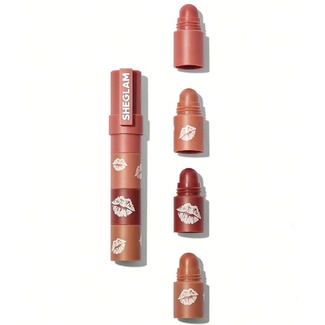 SHEGLAM Mega Lip Stacks - Nude - Bare Stack