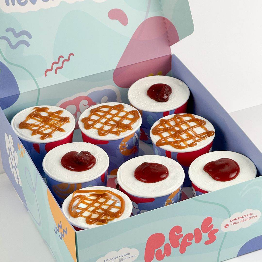 Puffies Cake Box | صندوق كيك بفيز