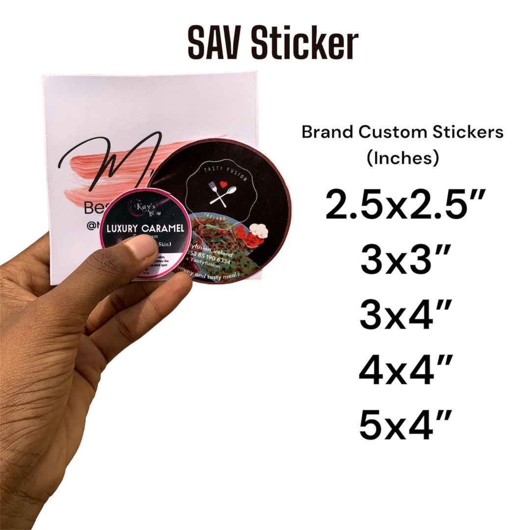 Brand Custom Stickers 