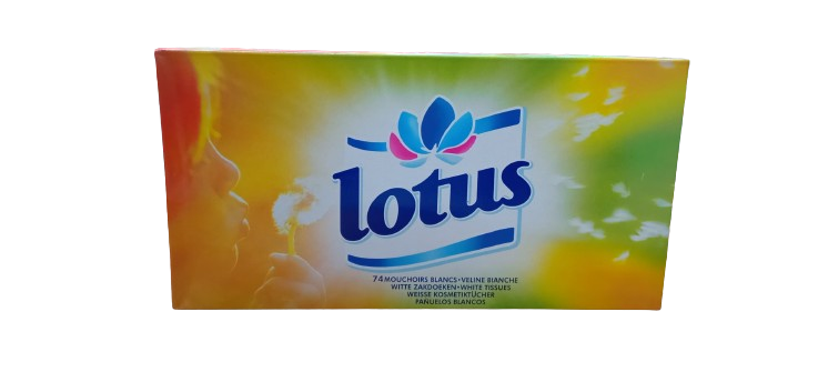 LOTUS TISSUE PAPER 74PCS