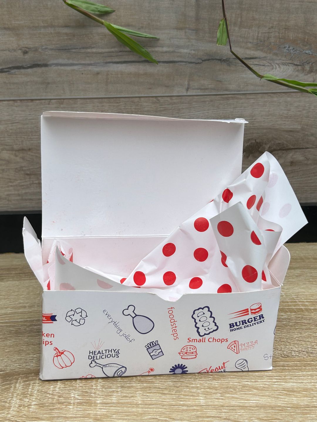 “FOODSTEPS” QUICK SERVICE TAKEOUT BOXES 