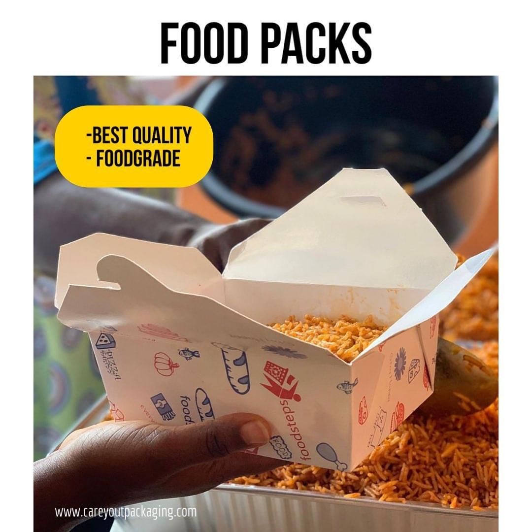 FOODSTEPS 1183ml TAKEOUT FOOD PAILS - CARTON OF 100 PIECES 