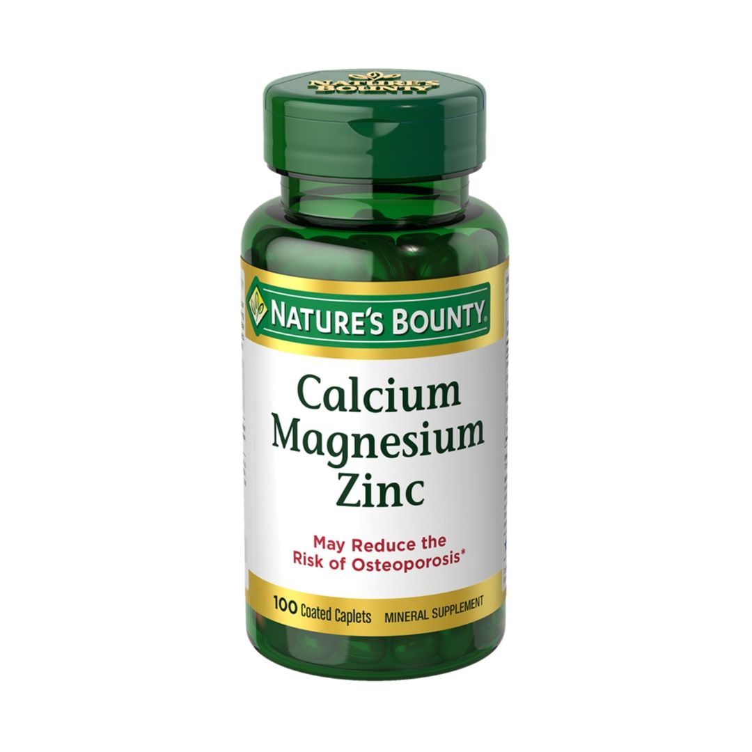 Nature's Bounty Calcium Magnesium Zinc 100 Caplets