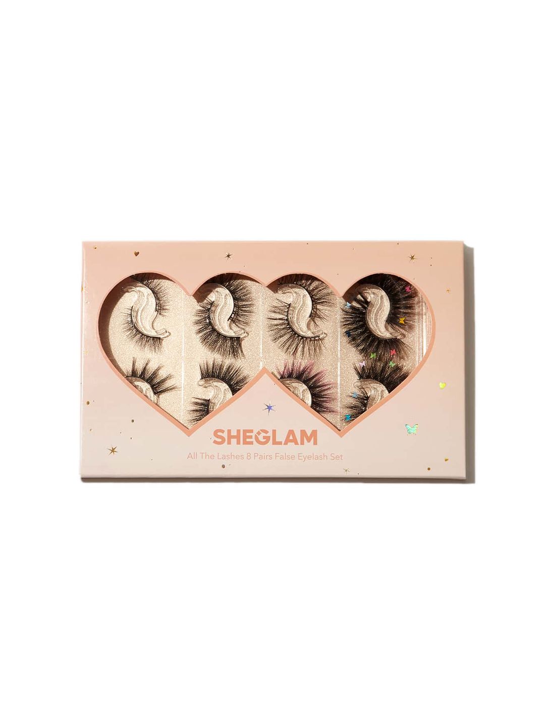 SHEGLAM All The Lashes 8 Pairs False Eyelash Set