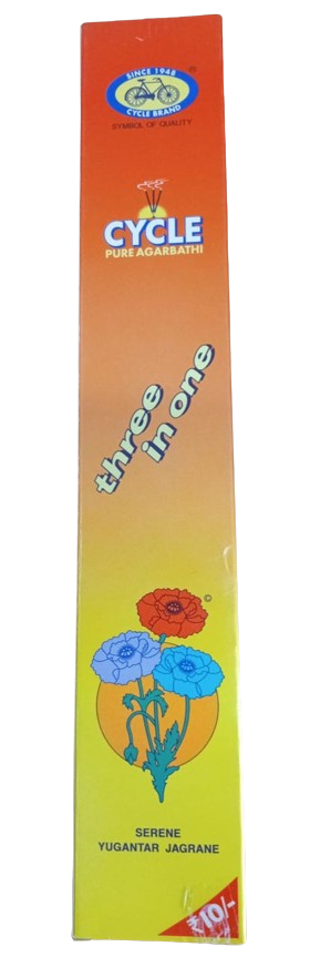 CYCLE THREE IN ONE AGARBATHI 