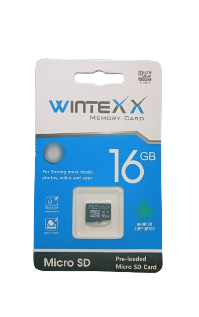 RD (Wintexx) 16GB Memory Card with Warranty