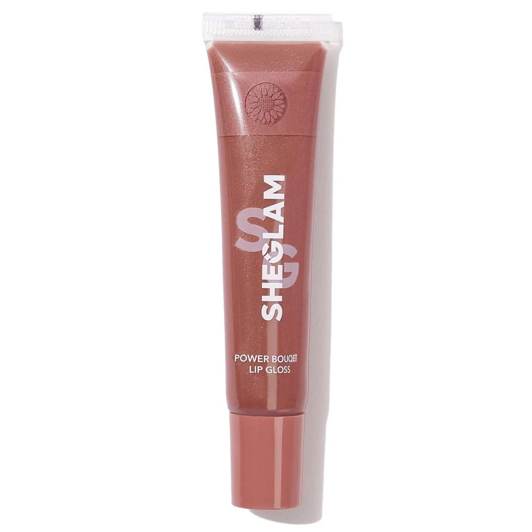 SHEGLAM Power Bouquet Lip Gloss - Tan-Tilizing