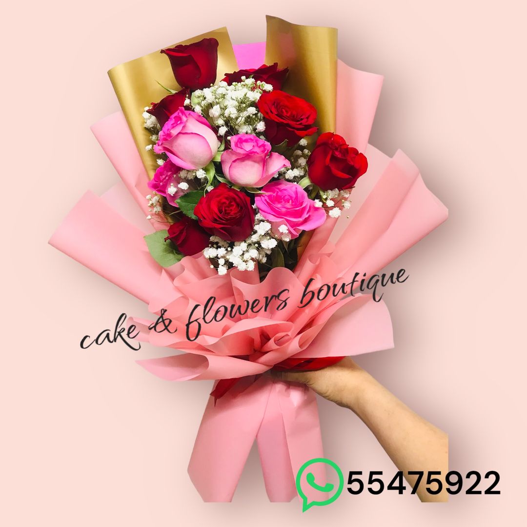 #pinkred bouquet