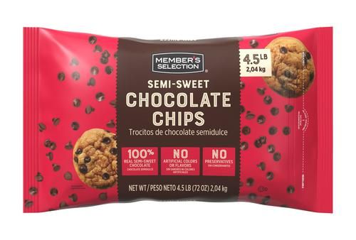 Member's Selection Semi-sweet Chocolate Chips 2.04 kg / 72 oz