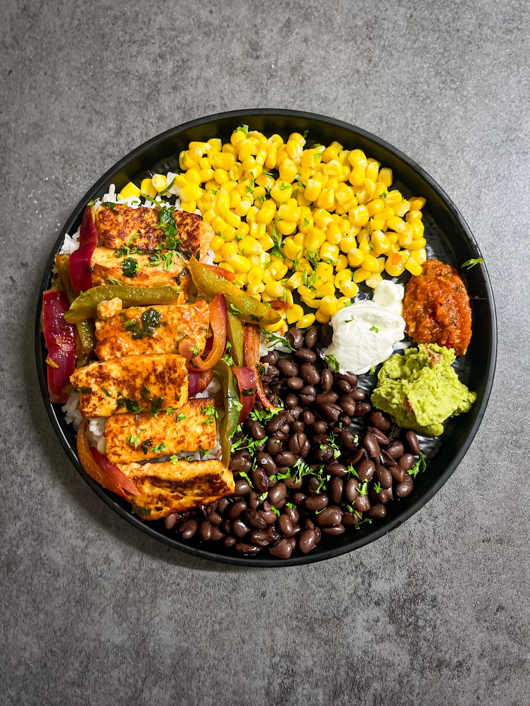 Fajita Paneer Bowl