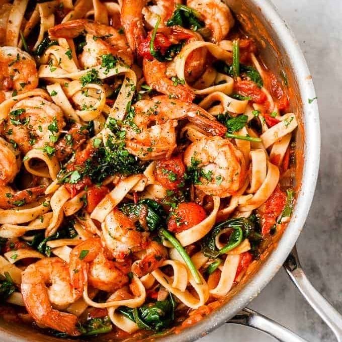 20/02 THURSDAY- PRAWN FETTUCCINE