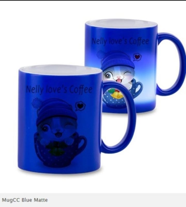 Colour changing mugs