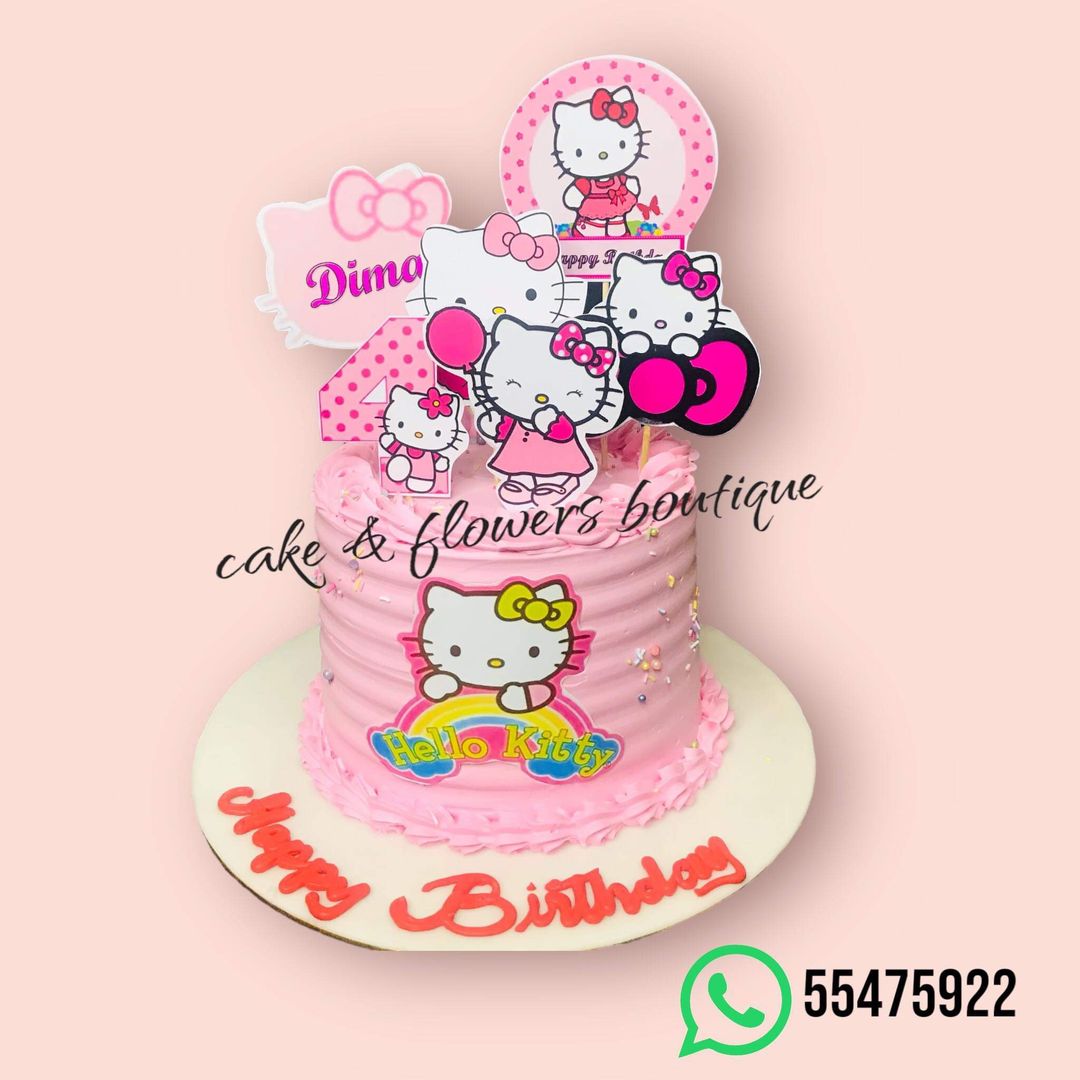 #hellokitty cake